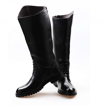 Botas Ecuestres Impermeables de Cuero para Hombre y Mujer - Botas Altas hasta la Rodilla Negro y Café - Image 13
