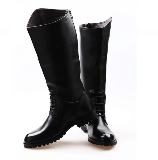 Botas Ecuestres Impermeables de Cuero para Hombre y Mujer - Botas Altas hasta la Rodilla Negro y Café - Image 13