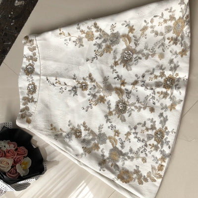 Falda A-line Bordada Slim Elegante - Image 18
