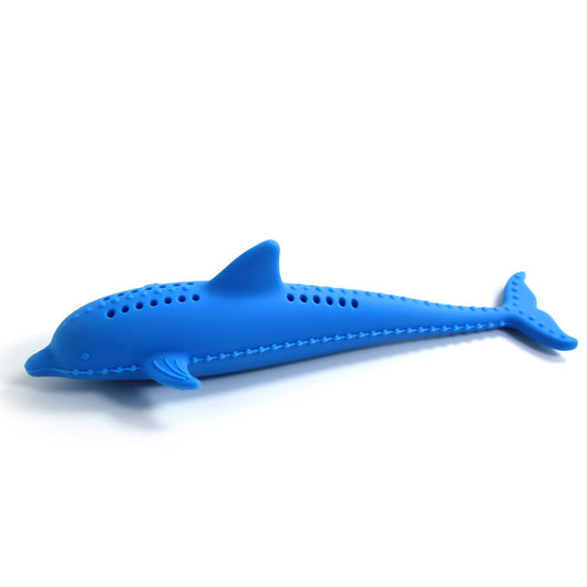 Juguete Cepillo Dental para Gatos - Mordedor de Silicona con Forma de Pez - Image 8