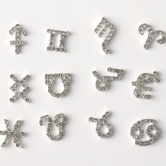 Accesorios de Nail Art 3D con los Doce Signos del Zodiaco