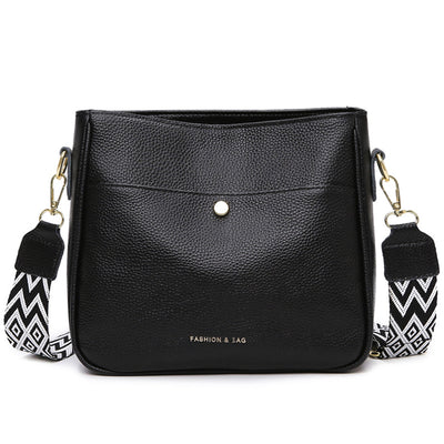 Bolso Bandolera de Cuero Genuino - Estilo Casual Premium - Image 2