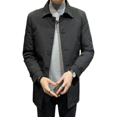 Chaqueta de Plumón Ejecutiva de Largo Medio para Hombre - Image 5
