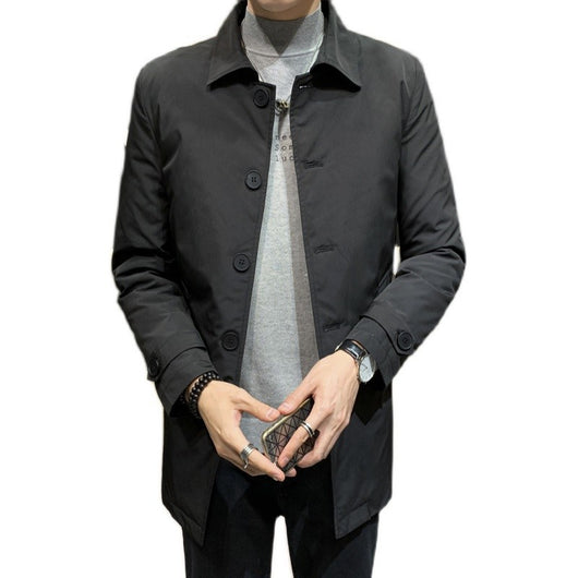 Chaqueta de Plumón Ejecutiva de Largo Medio para Hombre - Image 5