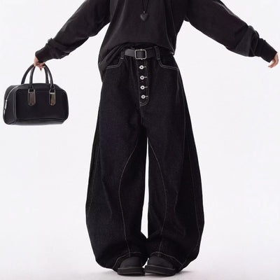 Pantalones Vaqueros Holgados Corte Ancho Cutlass para Hombre - Image 6