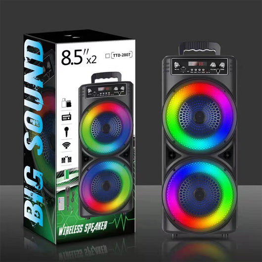 Luz Portátil Bluetooth con Apertura de 8 Pulgadas y Audio Integrado - Image 6