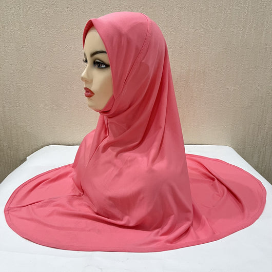 Turbante Ligero de Gasa Malaya - Pañuelo Multiuso en Colores Sólidos - Image 34