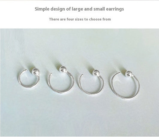 Aretes de Plata 999 Estilo Minimalista - Pendientes Elegantes para Mujer - Image 8