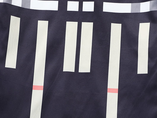 Chaqueta Trench Casual de Hombre con Estampado a Rayas - Image 19