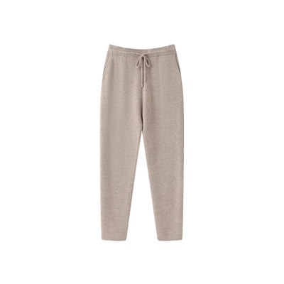 Pantalones Deportivos Casuales de Lana Gruesa Color Sólido para Hombre - Image 2