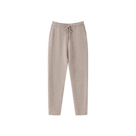 Pantalones Deportivos Casuales de Lana Gruesa Color Sólido para Hombre