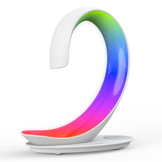 Cargador Inalámbrico de Escritorio 3 en 1 con Parlante Bluetooth y Luz LED Cisne - Image 5