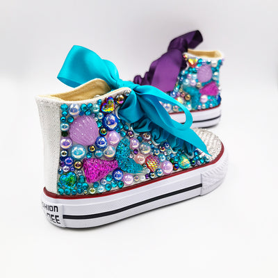 Zapatillas Altas Sirena para Niños - Deportivas Canvas Resistentes - Image 8