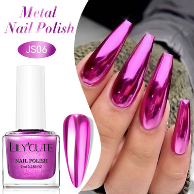 Esmalte de Uñas Espejo Metalizado Secado Rápido sin Horno - Image 11
