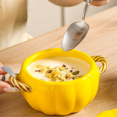 Sopera de Cerámica Decorativa Calabaza con Tapa - Image 17