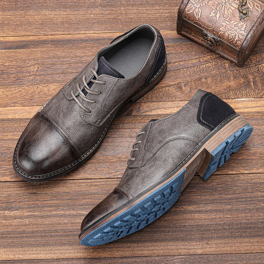 Zapatos Casuales de Negocios Hombre - Estilo Retro Europeo Verano - Image 11