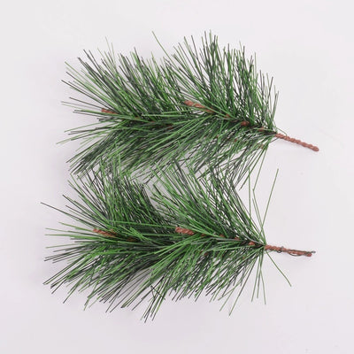 Hojas de Pino Artificial PVC para Decoraciones Navideñas - Image 11
