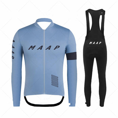 Jersey Térmico de Ciclismo Manga Larga para Primavera y Otoño - Image 11