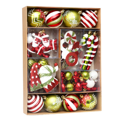 Juego de Adornos Navideños Pintados a Mano - Image 4