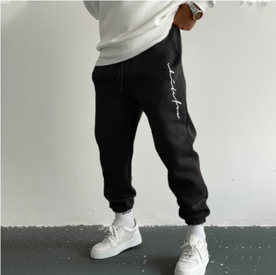 Pantalones Casuales Minimalistas Estampados para Otoño - Image 6