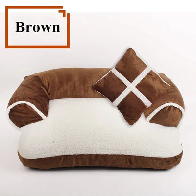 Cama Ortopédica para Perros y Gatos - Sofá Acogedor Estilo Clásico - Image 9