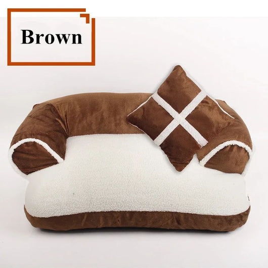 Cama Ortopédica para Perros y Gatos - Sofá Acogedor Estilo Clásico - Image 9