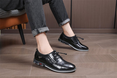 Mocasines de Cuero para Hombre - Zapatos Casuales Versátiles - Image 10