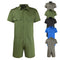 Camisa Masculina Americana Solta com Fecho Europeu
