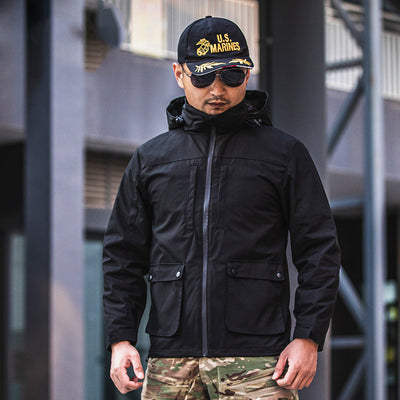 Chaqueta Táctica Camuflaje para Hombre - Estilo Outdoor Versátil - Image 9