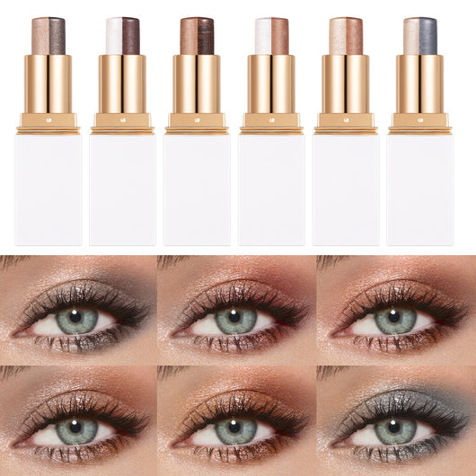 Paleta de Sombras Pearlescentes en Barra - 6 Colores - Image 3