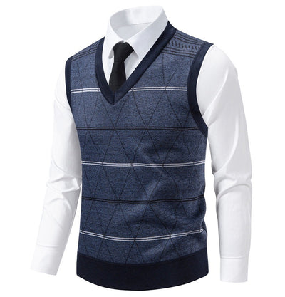 Chaleco Pullover Acolchado para Papá - Diseño Diamante Cálido - Image 20