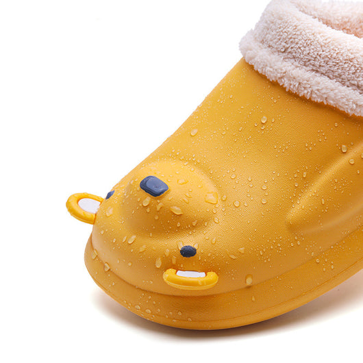 Pantuflas Cálidas Antideslizantes con Diseño Osito - Image 6
