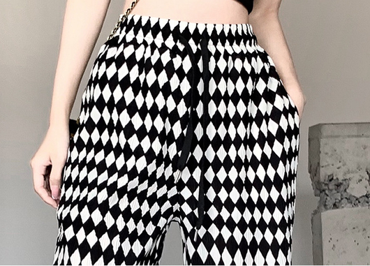 Pantalón Plisado Cintura Alta Efecto Adelgazante Pierna Ancha Tendencia - Image 16