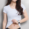 Playera Escotada de Manga Corta para Mujer