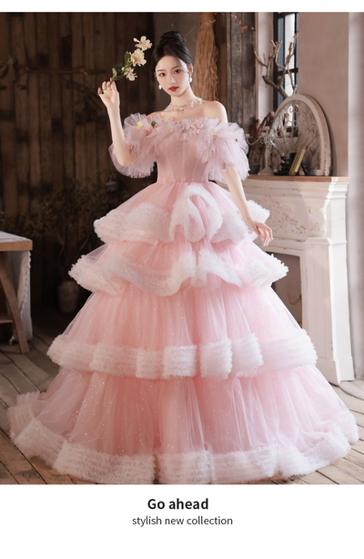 Vestido de Banquete Asimétrico Floral de Alta Gama para Mujer - Image 8