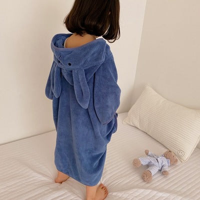 Toalla de Baño Infantil con Capucha Diseño Conejito - Image 17