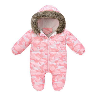 Mameluco Acolchado Impermeable con Diseños Animados para Niños - Image 3