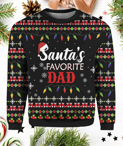 Sudadera Navideña con Capucha y Gráfico 3D de Papá Noel - Image 19
