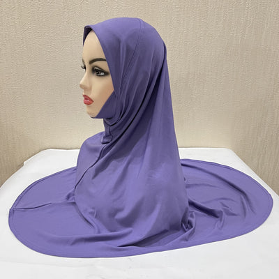 Turbante Ligero de Gasa Malaya - Pañuelo Multiuso en Colores Sólidos - Image 33