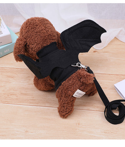 Alas de Murciélago Halloween para Perros - Disfraz Negro Elegante - Image 9