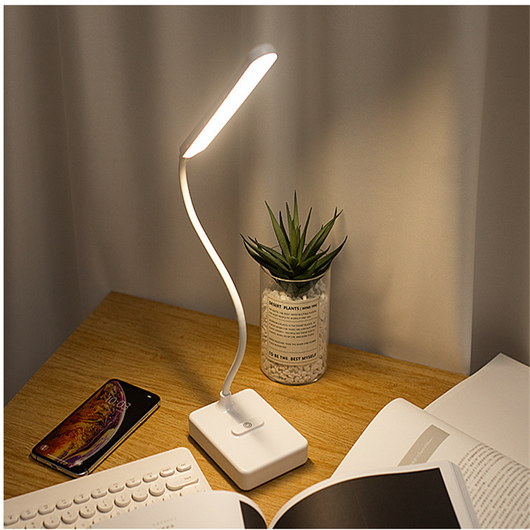 Lámpara LED de Escritorio con Batería y Protección Visual - Image 8