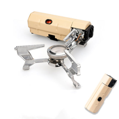 Estufa Portátil de Gas para Camping - Quemador Plegable para Acampada y BBQ - Image 11