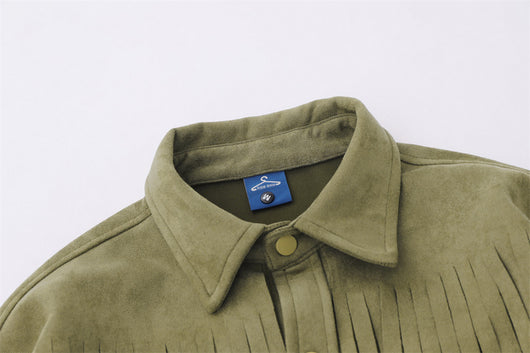 Chaqueta con Parches Bordados de Pistola - Manga Larga - Image 10
