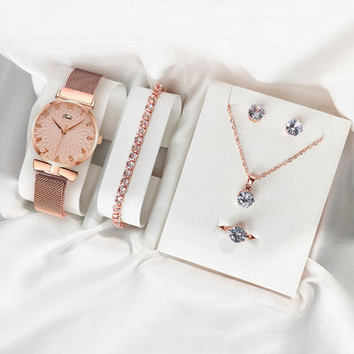 Juego Completo de Reloj de Cuarzo con Accesorios para Regalo - Image 8