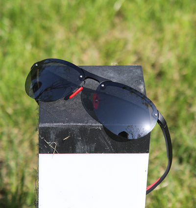 Gafas de Sol Polarizadas TR90 Sin Marco para Exterior - Image 11