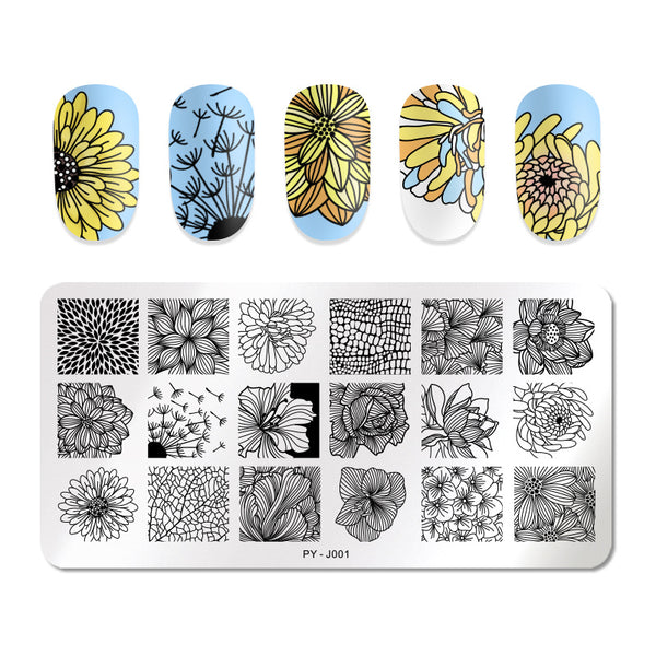 Plantilla de Estampado para Uñas - Kit Profesional de Transferencia - Image 6