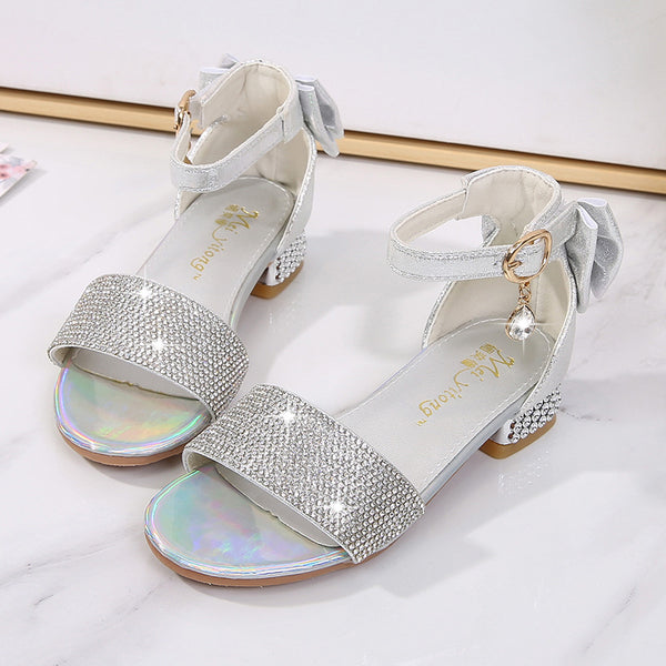 Sandalias Princesa de Tacón Suave para Niñas