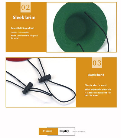 Gorra Ajustable para Mascotas - Diseño Creativo y Cómodo - Image 10