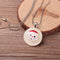 Fashion New Christmas Series Luminous Necklace Plateado D