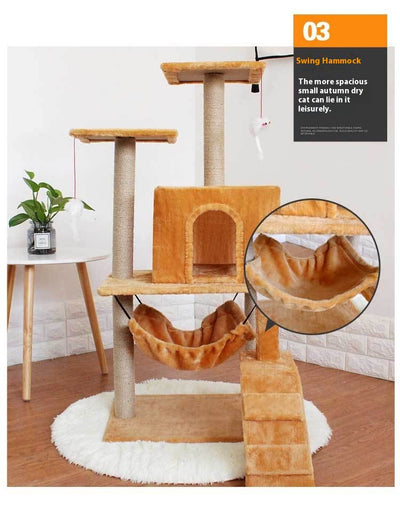 Árbol Rascador para Gatos con Torre de Escalada Espada - Image 22